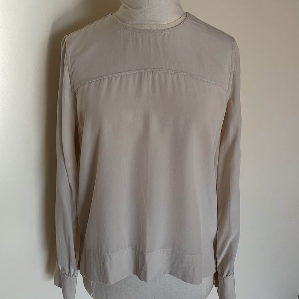 Everlane The Silk Long-Sleeve Blouse